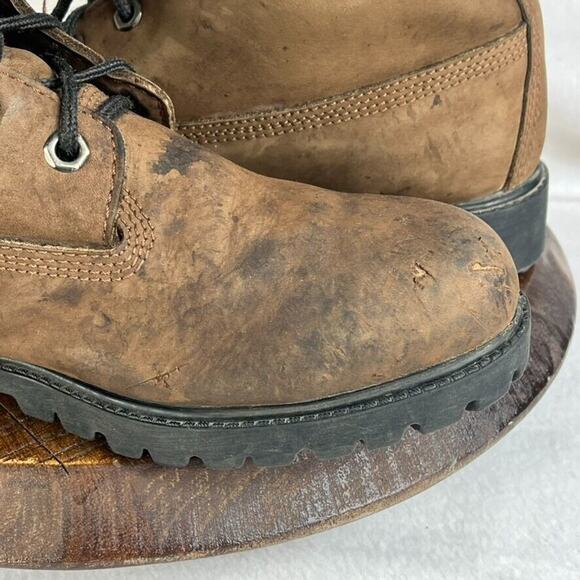 Rocky Boots 8" Mens 9.5 MW Brown Waterproof Insulated Work Thinsulate RB918 - Picture 7 of 12